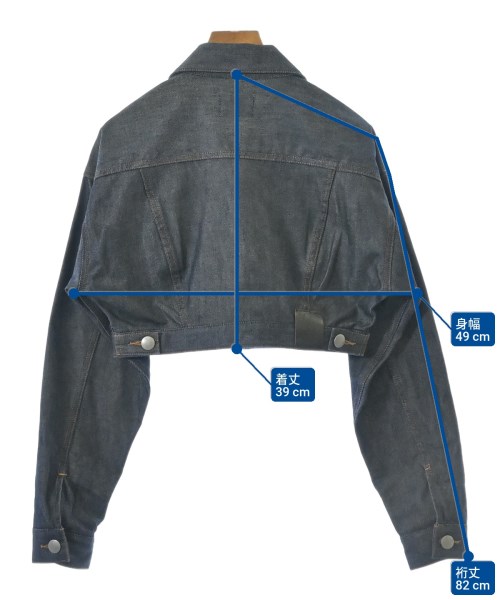 NAILS（ネイル）デニムジャケット 紺 サイズ:36(S位) レディース/2200622482033