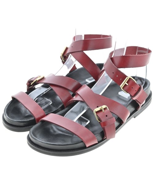IRO(イロ)サンダル 赤 サイズ:EU38(24.5cm位)/2200661569078