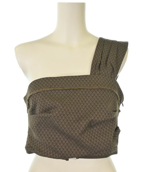 PUBLIC TOKYO(パブリック　トウキョウ)ブラウス 茶 サイズ:F/2200665494024