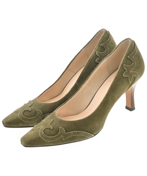 EIZO(エイゾー)パンプス カーキ サイズ:23.5cm/2200668601030