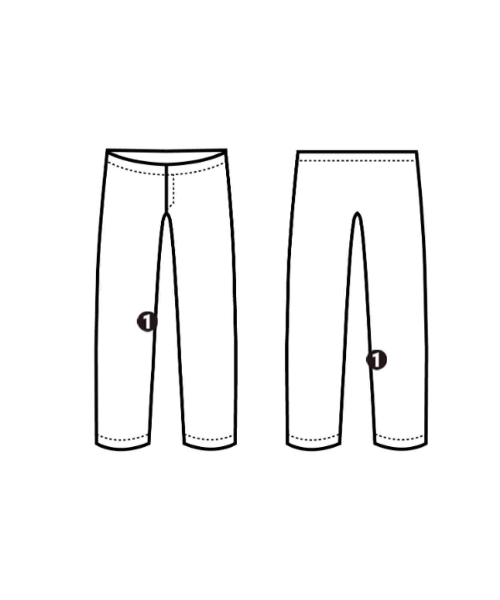 ATELIER BETON（アトリエベトン）スラックス グレー サイズ:3(L位) メンズ/2200531396049