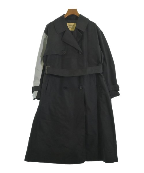 THOMAS MAGPIE(トーマスマグパイ)トレンチコート 黒 サイズ:38(M位)/2200644792028