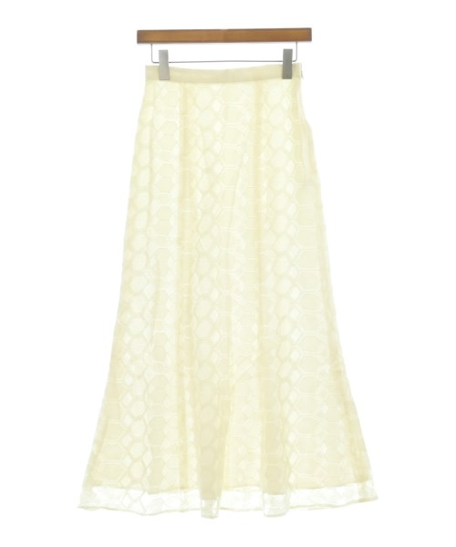 AEWEN MATOPH(イウエンマトフ)ロング・マキシ丈スカート 白 サイズ:36(S位)/2200647289013