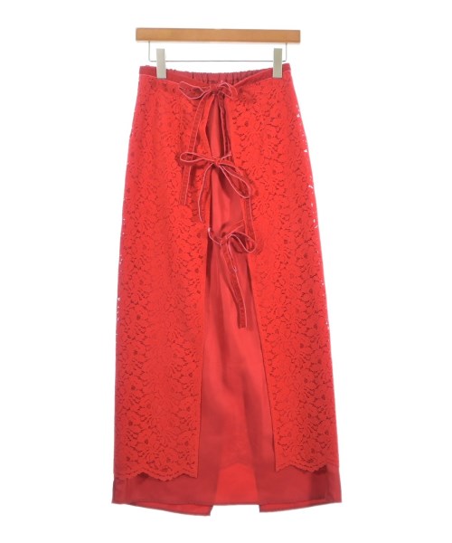 MAISON SPECIAL(メゾンスペシャル)ロング・マキシ丈スカート 赤 サイズ:F/2200593282236