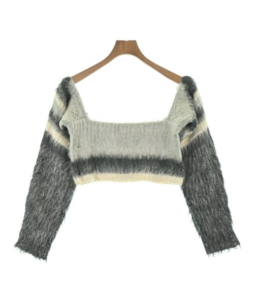 MAISON SPECIAL(メゾンスペシャル)ニット・セーター グレー サイズ:F/2200650466166