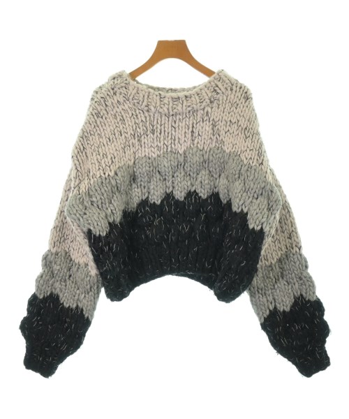 MAISON SPECIAL(メゾンスペシャル)ニット・セーター グレー サイズ:F/2200653508030