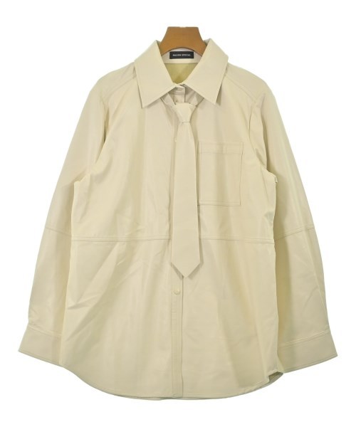 MAISON SPECIAL(メゾンスペシャル)カジュアルシャツ 黄 サイズ:F/2200667613065