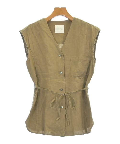 CASA FLINE(カーサフライン)ベスト 茶 サイズ:F/2200607770049