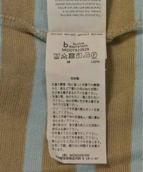 blurhms（ブラームス）Tシャツ・カットソー ベージュ サイズ:2(M位) メンズ/2200460642095