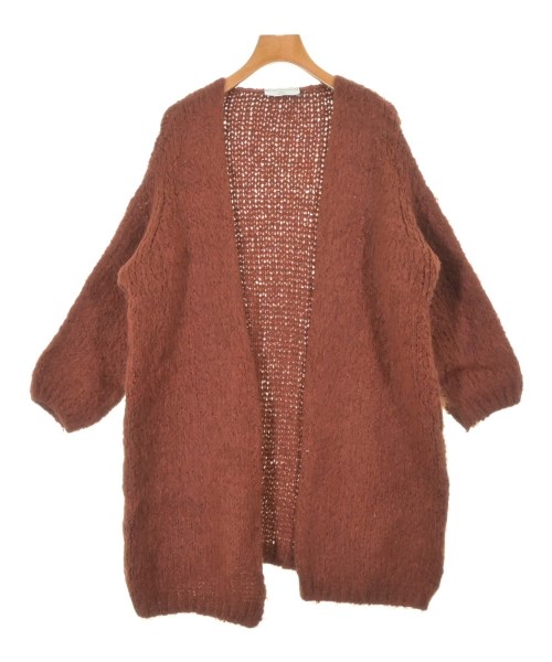 TRICOTS JEANMARC(トリコジャンマルク)カーディガン 茶 サイズ:F/2200616417010