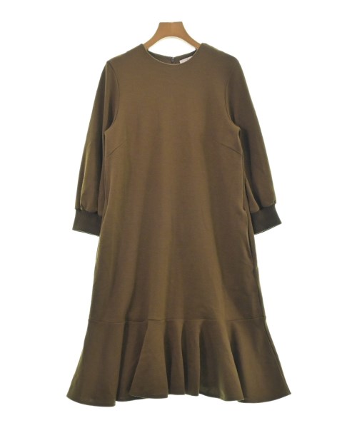 F by ROSSO(エフバイロッソ)ワンピース 茶 サイズ:40(M位)/2200406897039