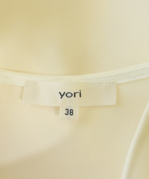 yori（ヨリ）ブラウス 白 サイズ:38(M位) レディース/2200687829057