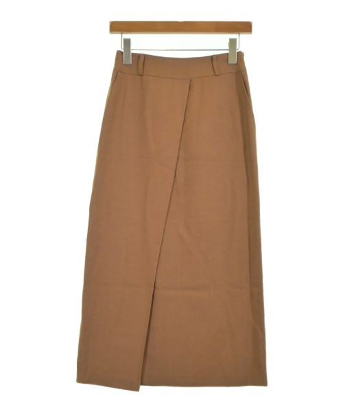 Doneeyu(ドニーユ)ロング・マキシ丈スカート 茶 サイズ:36(S位)/2200608621067