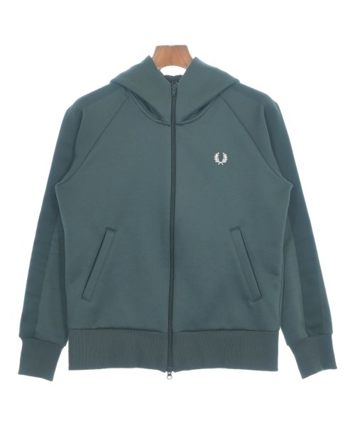 FRED PERRY(フレッドペリー)パーカー 緑 サイズ:S/2200665733031