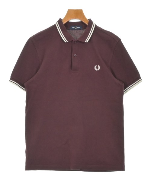 FRED PERRY(フレッドペリー)ポロシャツ 赤 サイズ:M/2200671520052