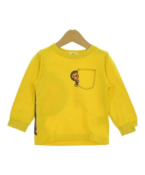 A BATHING APE(アベイシングエイプ)Tシャツ・カットソー 黄 サイズ:90(24M)/2200651760140
