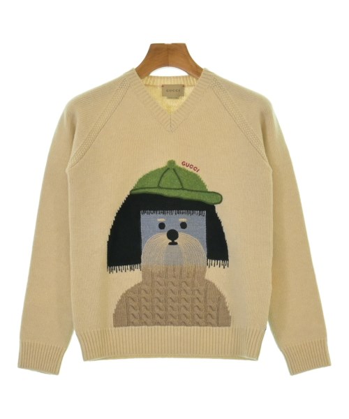 GUCCI(グッチ)ニット ベージュ サイズ:10(130cm位)/2200600966135