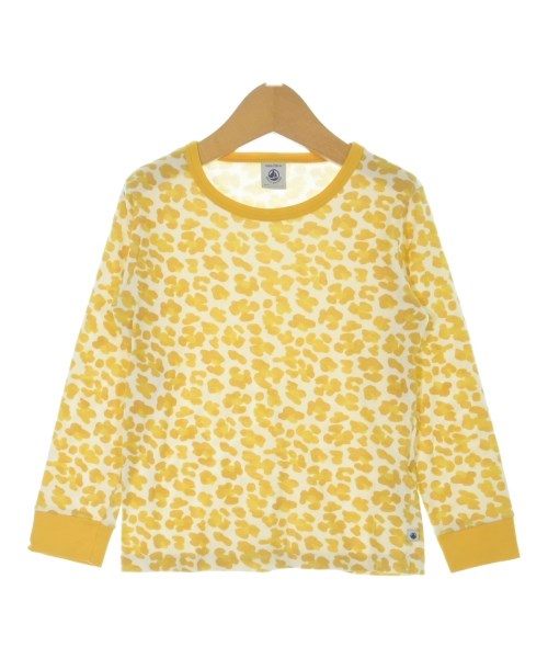 PETIT BATEAU(プチバトー)Tシャツ・カットソー 黄 サイズ:120(7T-8T)/2200700855100