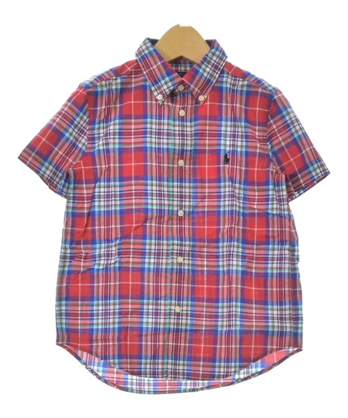 Polo Ralph Lauren(ポロラルフローレン)シャツ 赤 サイズ:120(7T-8T)/2200584425383