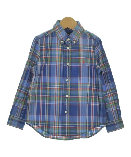 Polo Ralph Lauren(ポロラルフローレン)シャツ 青 サイズ:115(7T-8T)/2200679804215