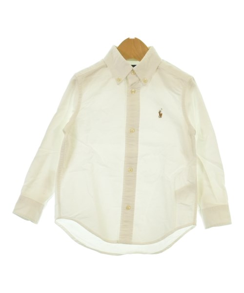Polo Ralph Lauren(ポロラルフローレン)シャツ 白 サイズ:100(3T-4T)/2200646481111