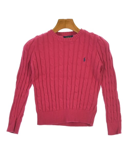 Polo Ralph Lauren(ポロラルフローレン)ニット ピンク サイズ:125(9T-10T)/2200640338039