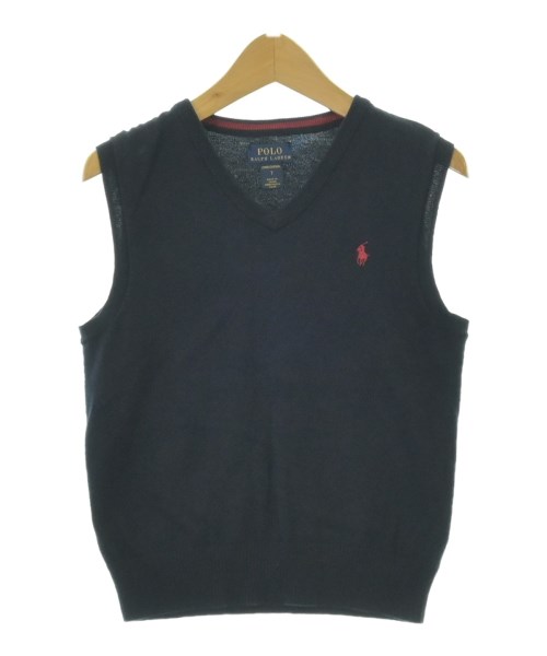 Polo Ralph Lauren(ポロラルフローレン)ニット 紺 サイズ:7/2200686376095