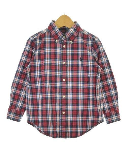 Ralph Lauren(ラルフローレン)シャツ 赤 サイズ:110(5T-6T)/2200686511014