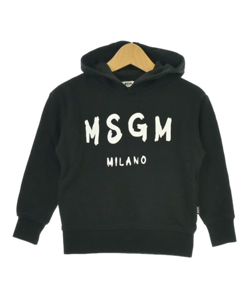 MSGM KIDS(エムエスジイエム　キッズ)パーカー 黒 サイズ:100(3T-4T)/2200688385026