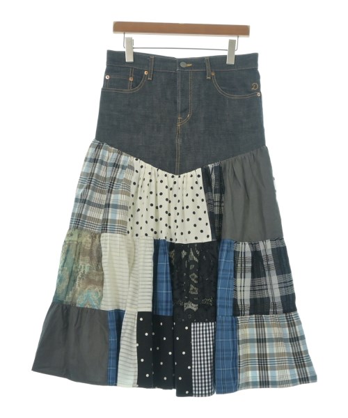 be released(ビーリリースト)ロング・マキシ丈スカート 紺 サイズ:-(L位)/2200609262030