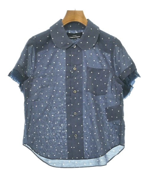 tricot COMME des GARCONS(トリココムデギャルソン)ブラウス 紺 サイズ:S/2200613097123