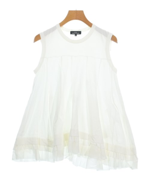 tricot COMME des GARCONS(トリココムデギャルソン)ノースリーブ 白 サイズ:S/2200655322023