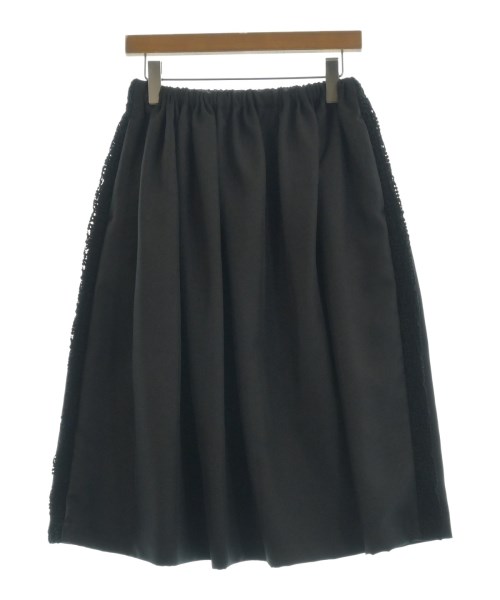 tricot COMME des GARCONS(トリココムデギャルソン)ひざ丈スカート 黒 サイズ:-(M位)/2200654145012