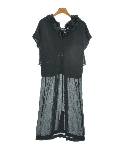 tricot COMME des GARCONS(トリココムデギャルソン)ワンピース 黒 サイズ:M/2200702473302
