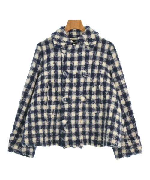 tricot COMME des GARCONS(トリココムデギャルソン)ピーコート 白 サイズ:S/2200667600010