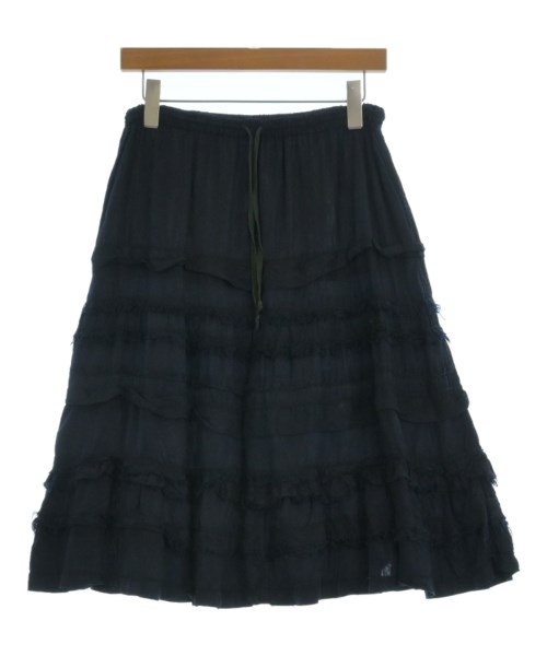 tricot COMME des GARCONS(トリココムデギャルソン)ひざ丈スカート 紺 サイズ:-(S位)/2200670810031
