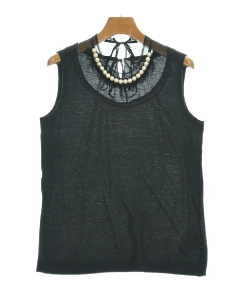 tricot COMME des GARCONS(トリココムデギャルソン)ノースリーブ 黒 サイズ:F/2200689356063