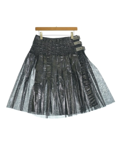 JUNYA WATANABE(ジュンヤワタナベ)ひざ丈スカート 黒 サイズ:S/2200598718013
