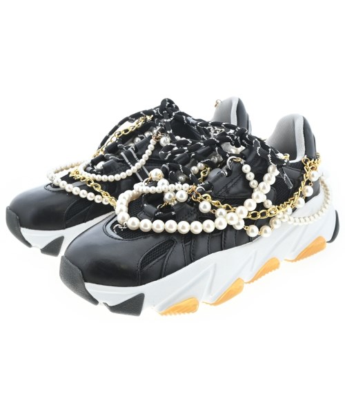 JUNYA WATANABE(ジュンヤワタナベ)スニーカー 黒 サイズ:EU37(23.5cm位)/2200662054160