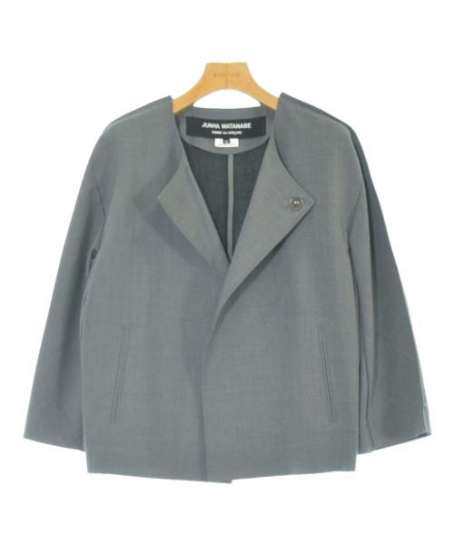 JUNYA WATANABE(ジュンヤワタナベ)ノーカラージャケット グレー サイズ:XS/2200665422010