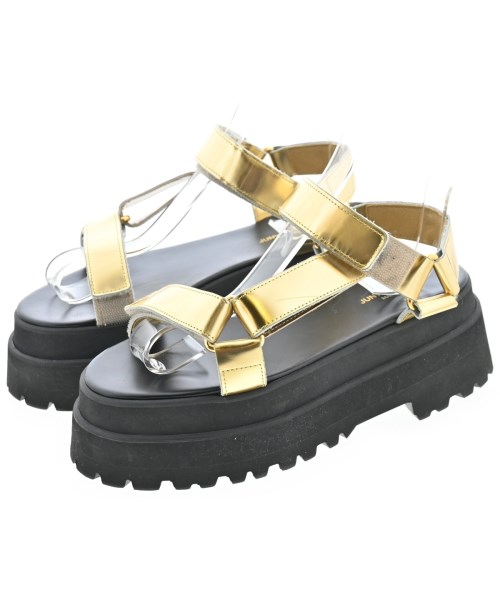 JUNYA WATANABE(ジュンヤワタナベ)サンダル ゴールド サイズ:1(22.5cm位)/2200685385173