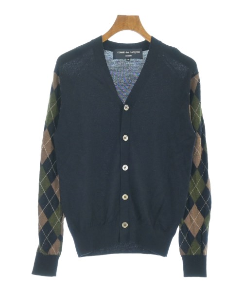 COMME des GARCONS HOMME(コムデギャルソンオム)カーディガン 紺 サイズ:M/2200622386157