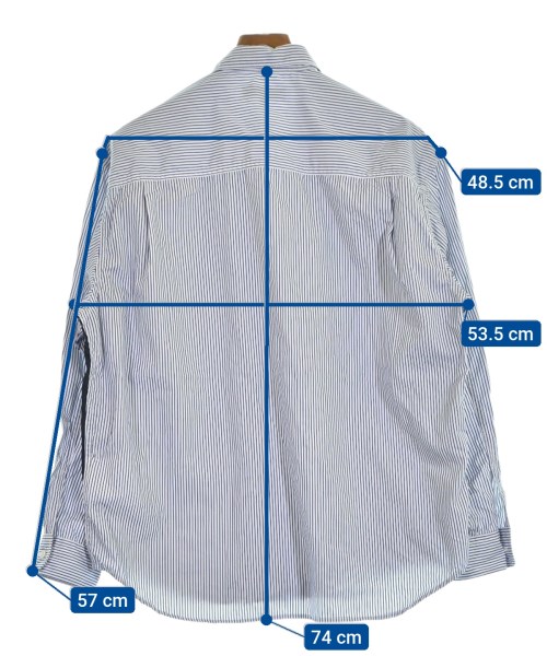 COMME des GARCONS HOMME（コムデギャルソンオム）カジュアルシャツ 紺 サイズ:S メンズ/2200562940013