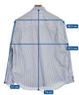 COMME des GARCONS HOMME（コムデギャルソンオム）カジュアルシャツ 紺 サイズ:S メンズ/2200562940013