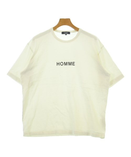 COMME des GARCONS HOMME(コムデギャルソンオム)Tシャツ・カットソー 白 サイズ:XL/2200681898035