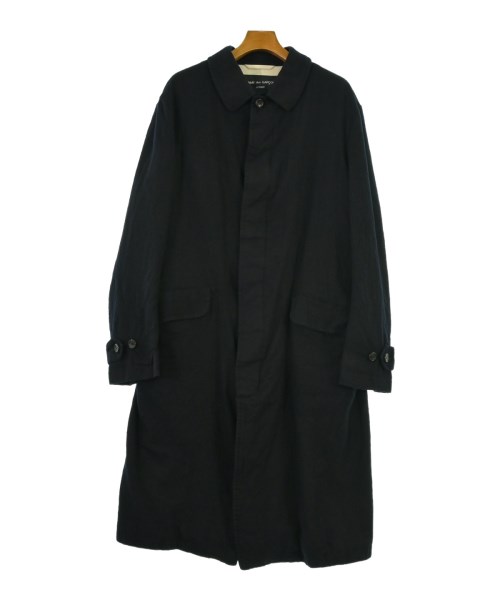 COMME des GARCONS HOMME(コムデギャルソンオム)ステンカラーコート 紺 サイズ:M/2200654768013
