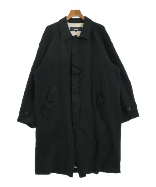 COMME des GARCONS HOMME(コムデギャルソンオム)ステンカラーコート 黒 サイズ:L/2200655070016