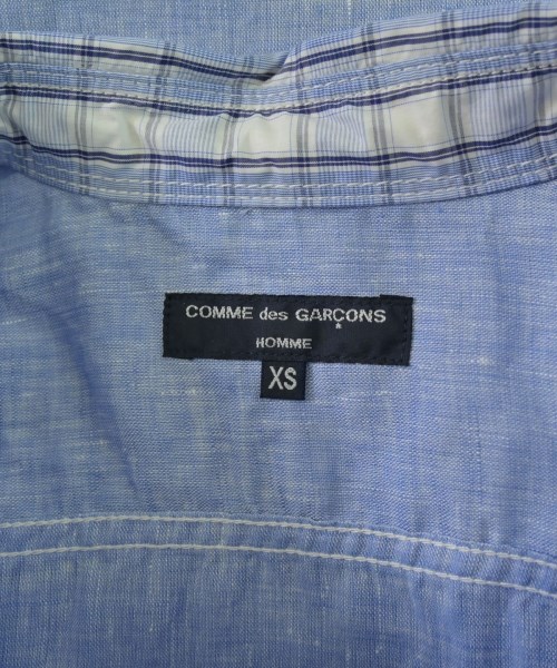COMME des GARCONS HOMME（コムデギャルソンオム）カジュアルシャツ 青 サイズ:XS メンズ/2200690125047