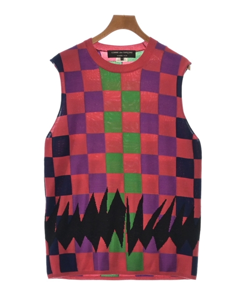 COMME des GARCONS HOMME PLUS(コムデギャルソンオムプリュス)ニット・セーター ピンク サイズ:M/2200429172021
