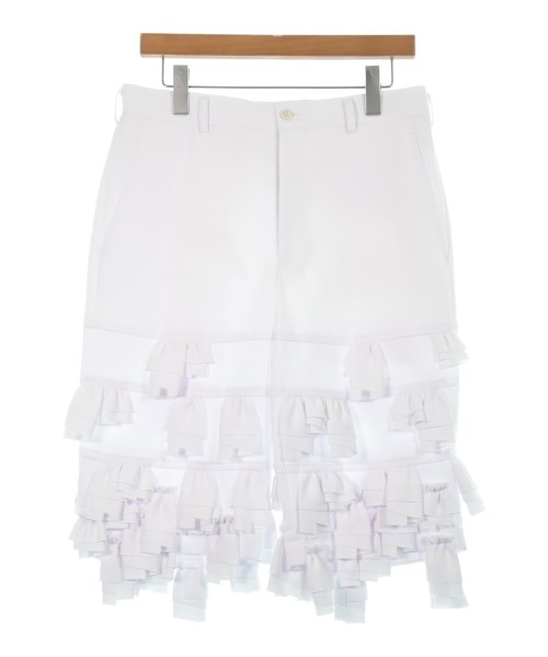 COMME des GARCONS HOMME PLUS(コムデギャルソンオムプリュス)ショートパンツ 白 サイズ:S/2200556280071